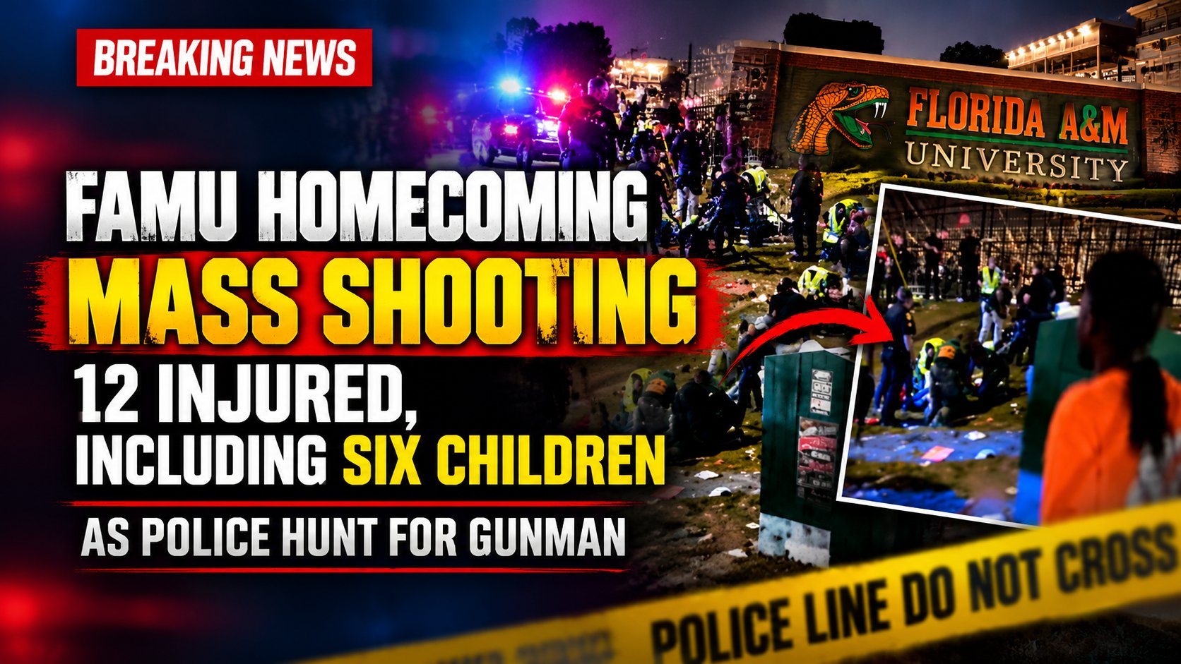 FAMU Homecoming Breaking News Graphic