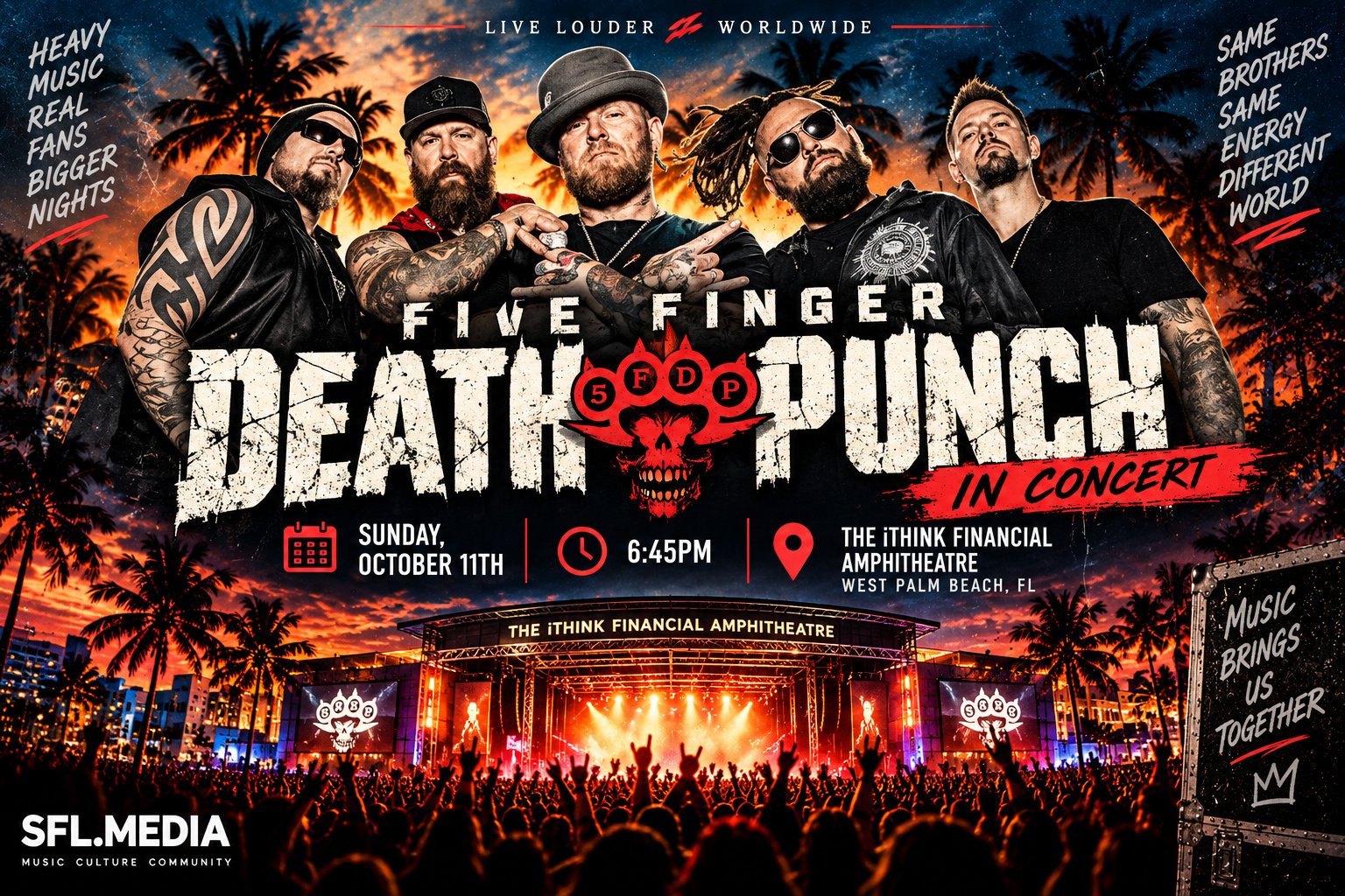 Five Finger Death Punch Live Louder Five Finger Death Punch Live Louder
