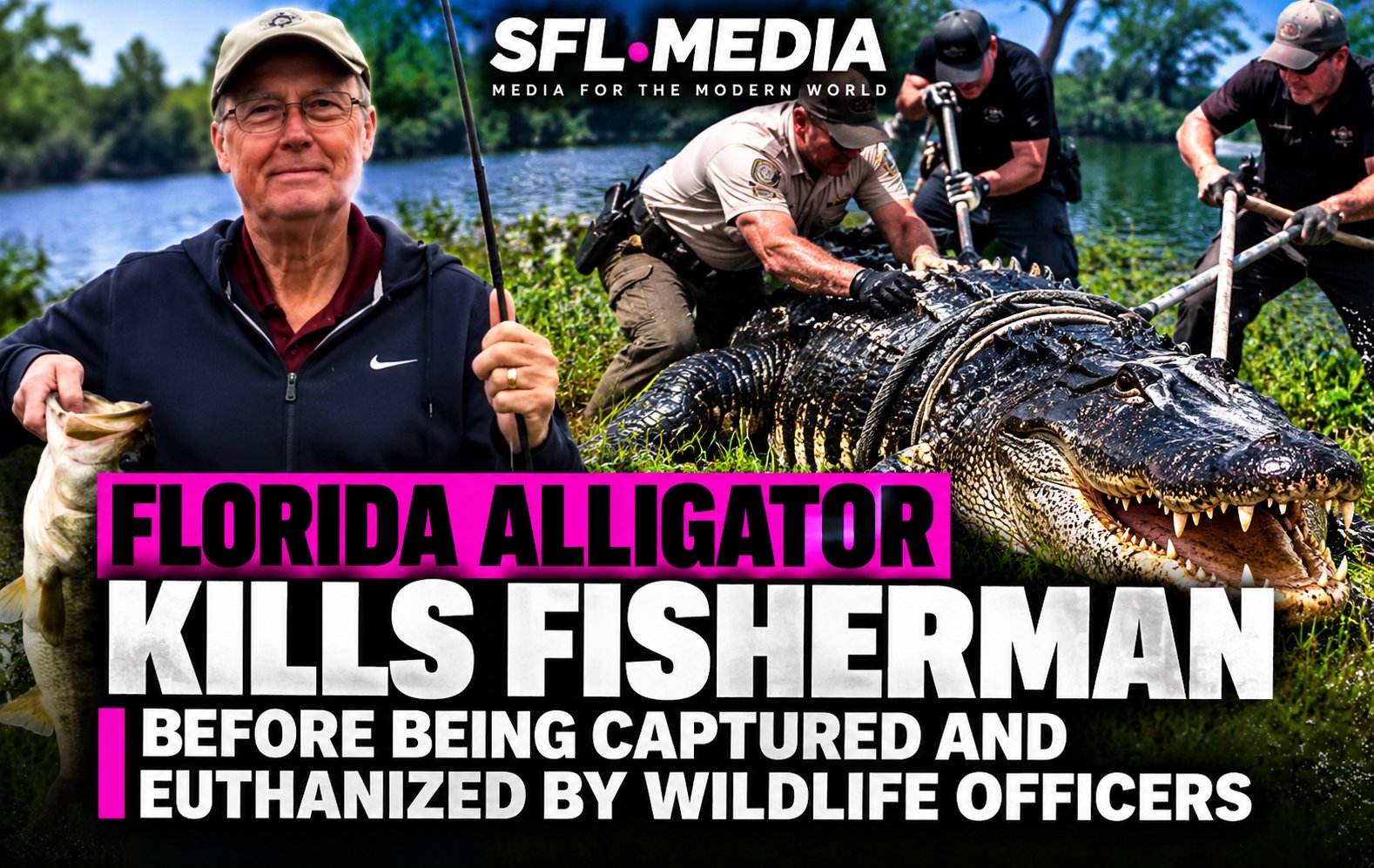 Florida Alligator Rescue Showdown