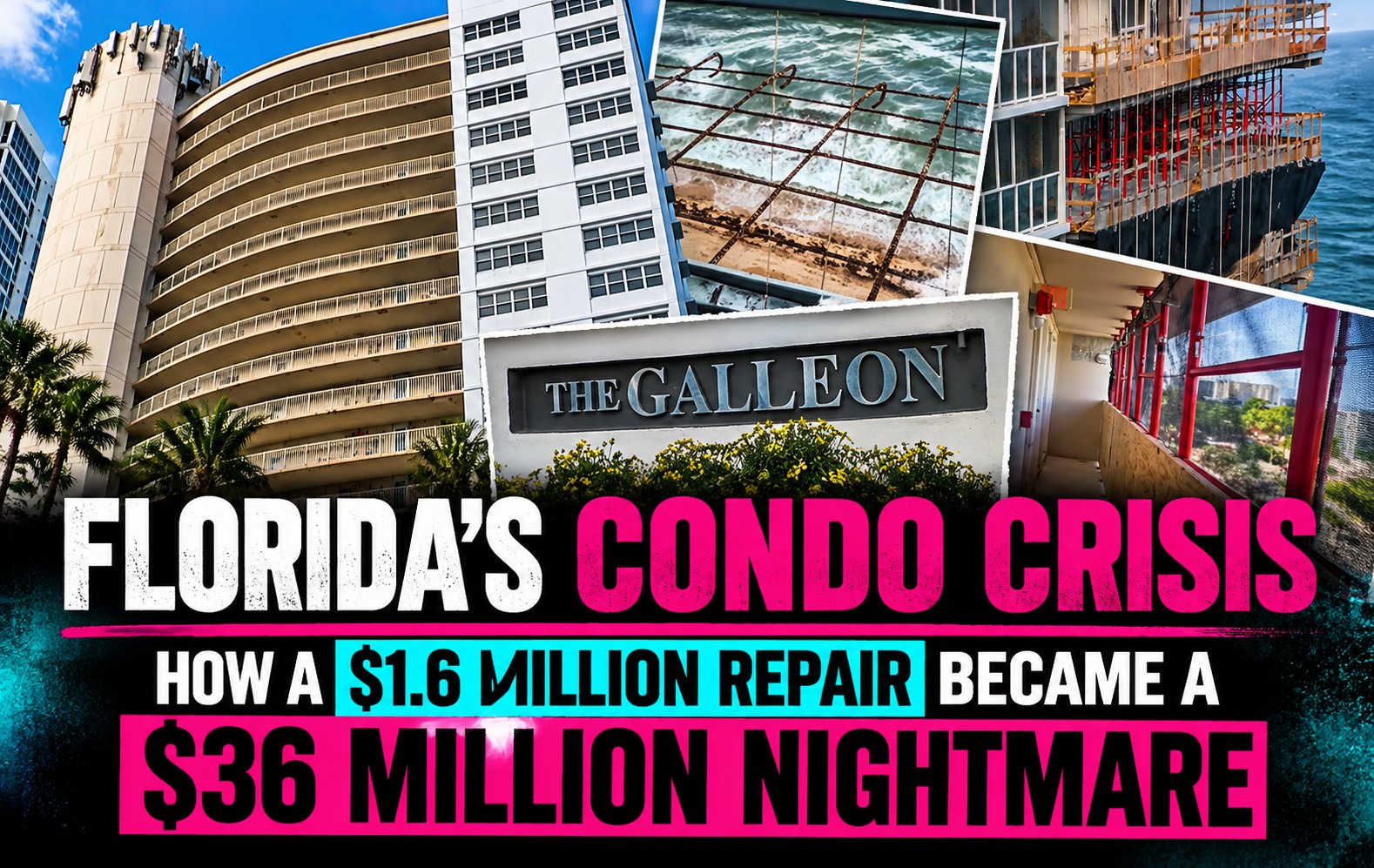 Florida Condo Crisis The Galleon Repairs