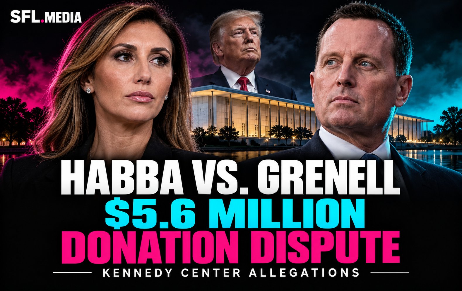 Habba vs Grenell donation dispute