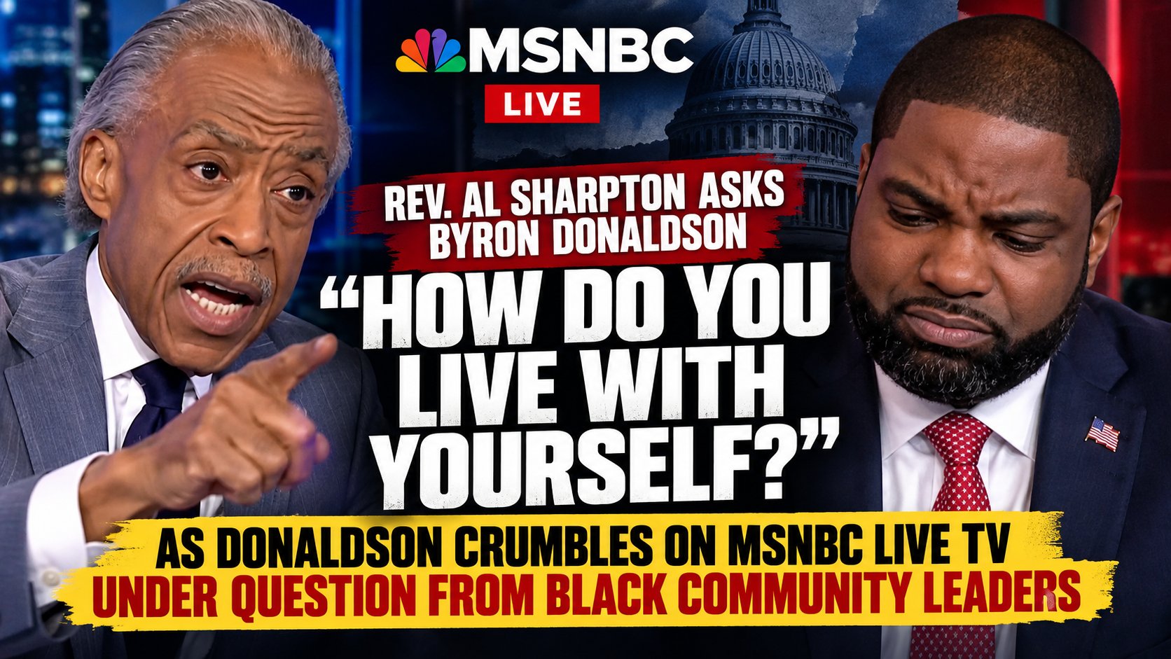 Heated MSNBC Capitol Showdown