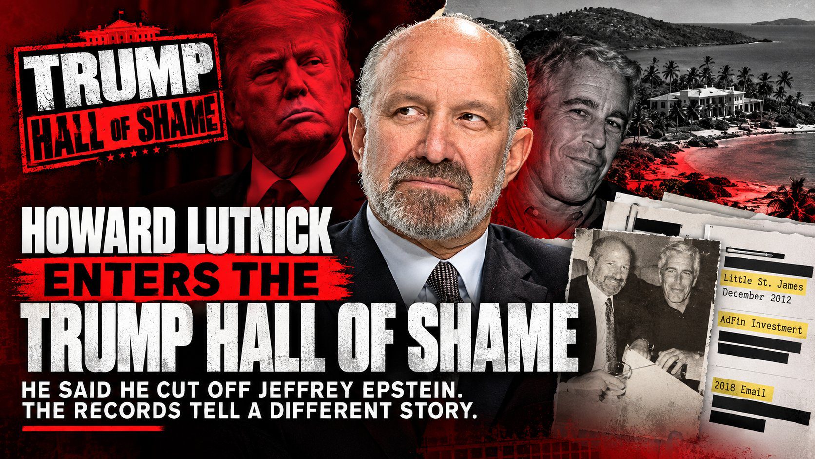 Howard Lutnick Hall of Shame