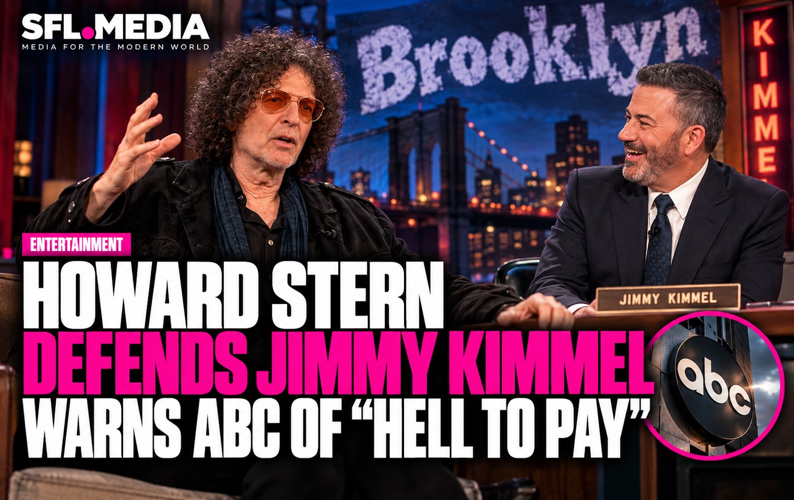 Howard Stern Defends Jimmy Kimmel