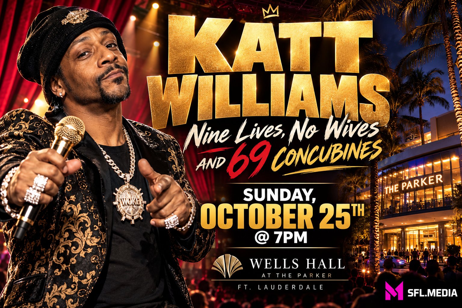 Katt Williams Nine Lives Live