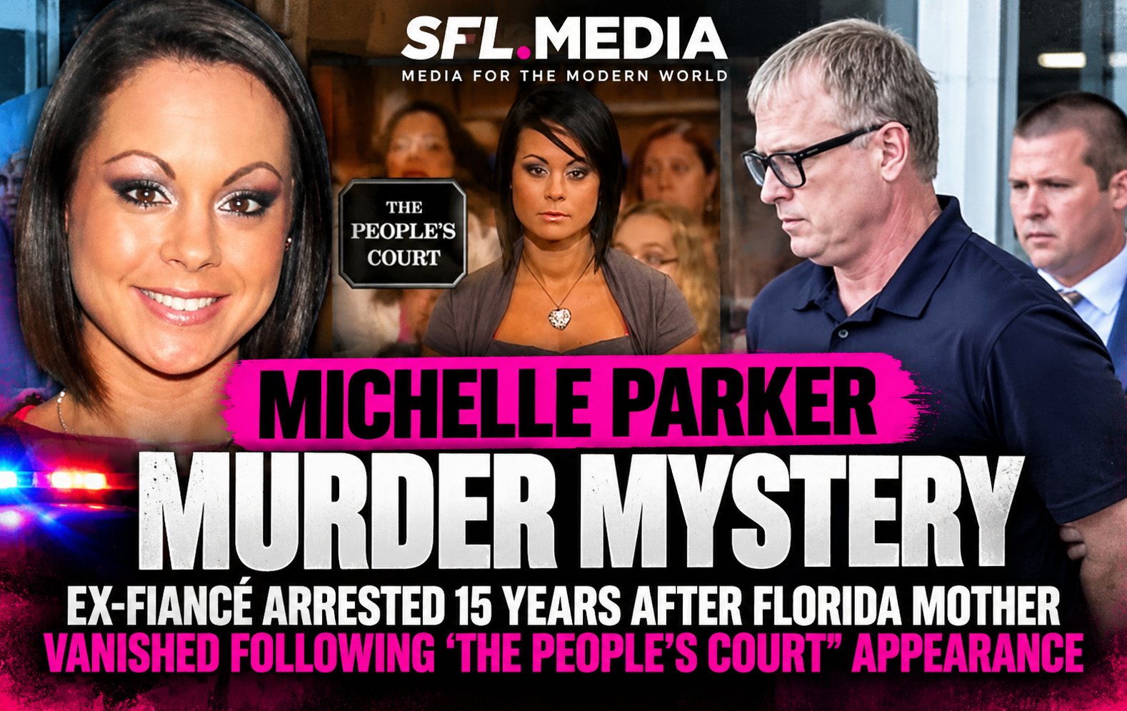 Michelle Parker Murder Mystery News Collage