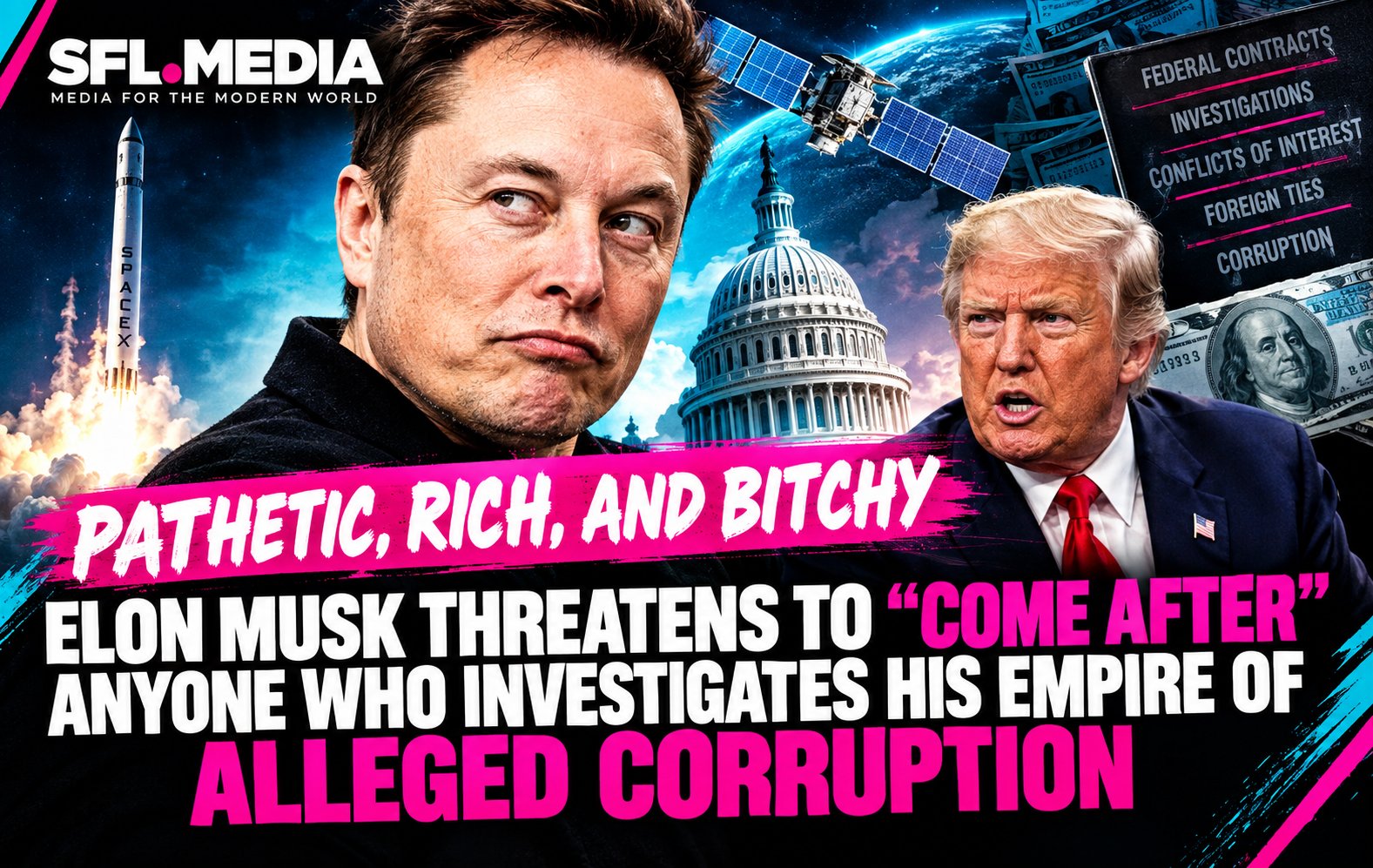 Musk Trump and a Media Firestorm 1