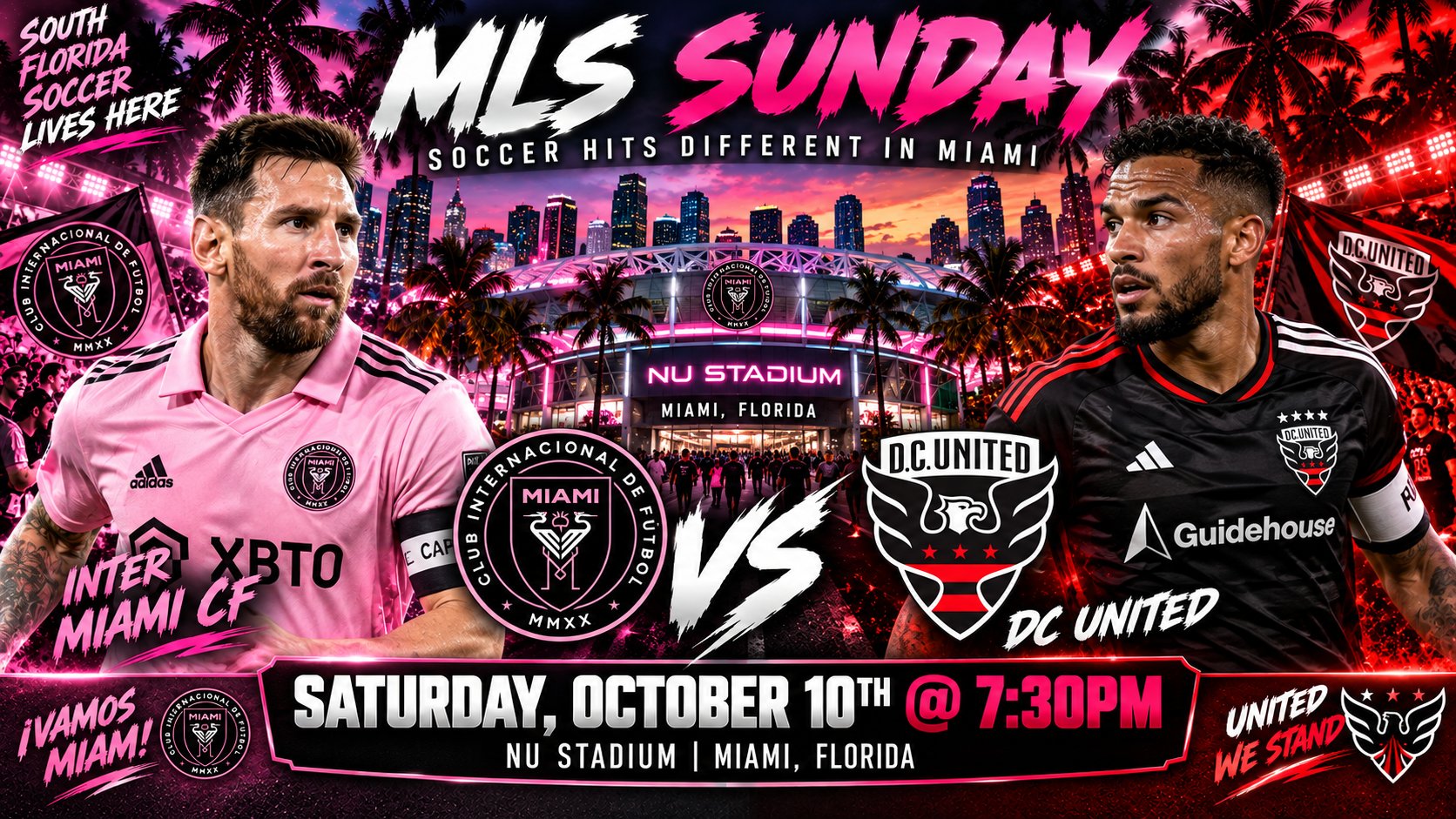 Neon Miami MLS Showdown photo Neon Miami MLS Showdown photo