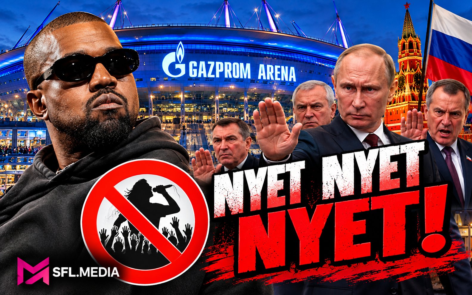 Nyet Nyet Nyet Gazprom Arena Showdown