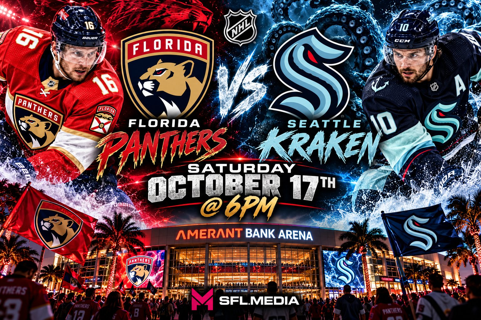 Panthers vs Kraken Ice Cold Showdown