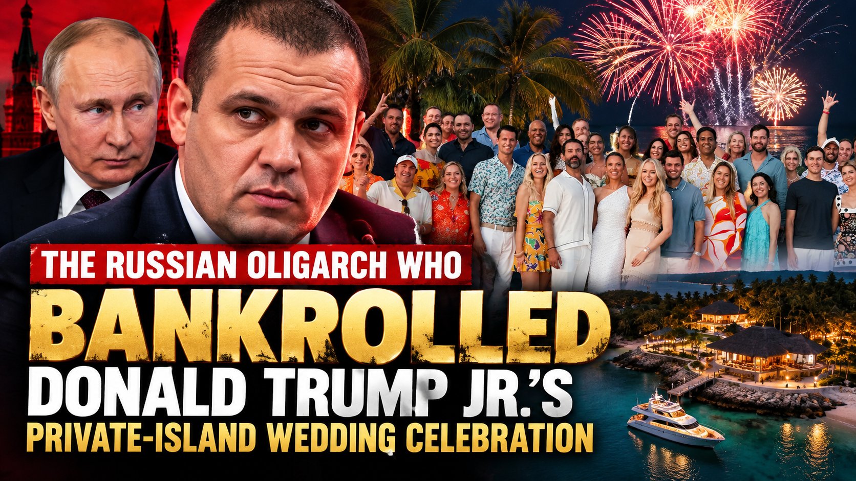Russian Oligarch’s Island Wedding Revelry(1)
