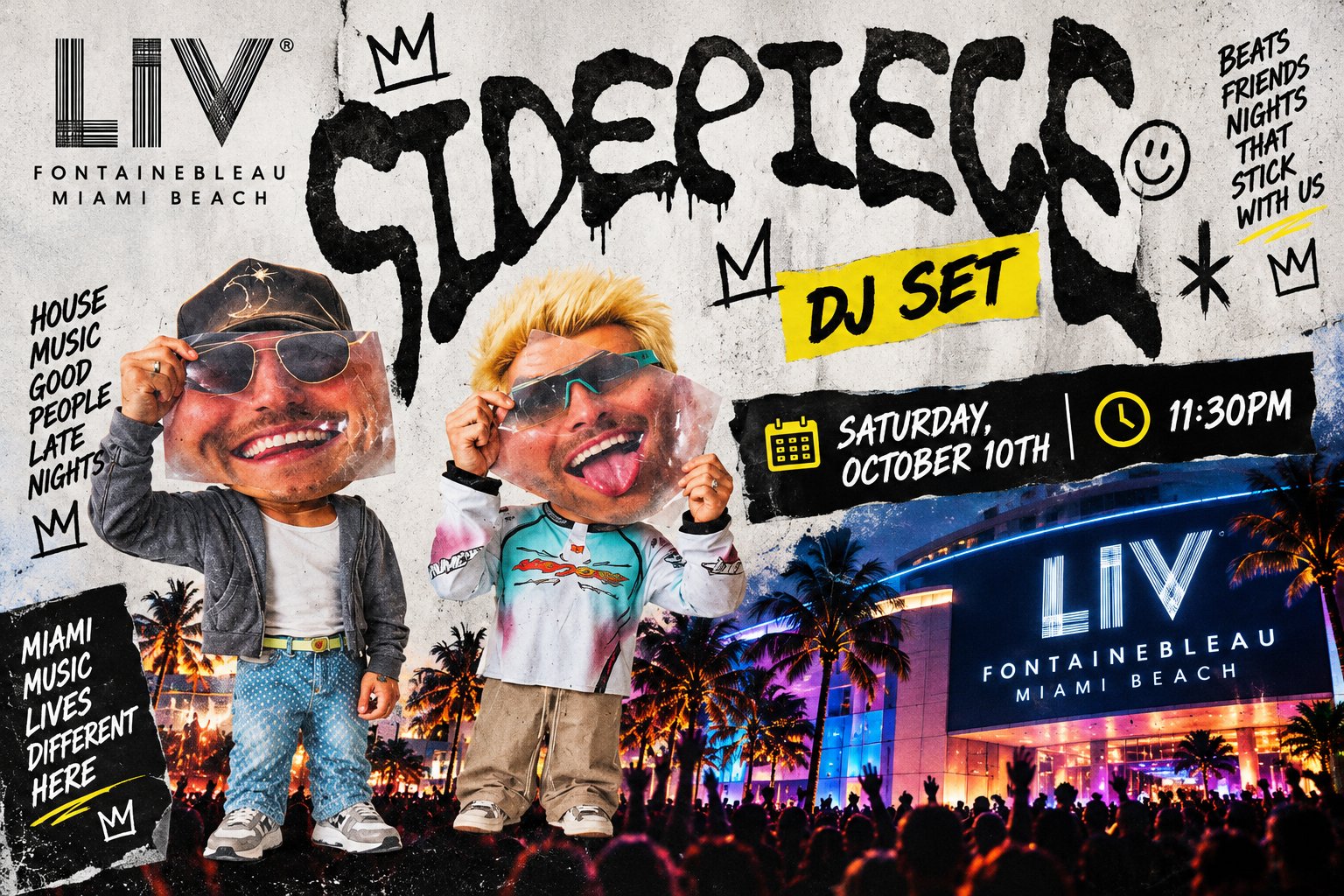 Sidepiece at LIV Miami Beach Sidepiece at LIV Miami Beach