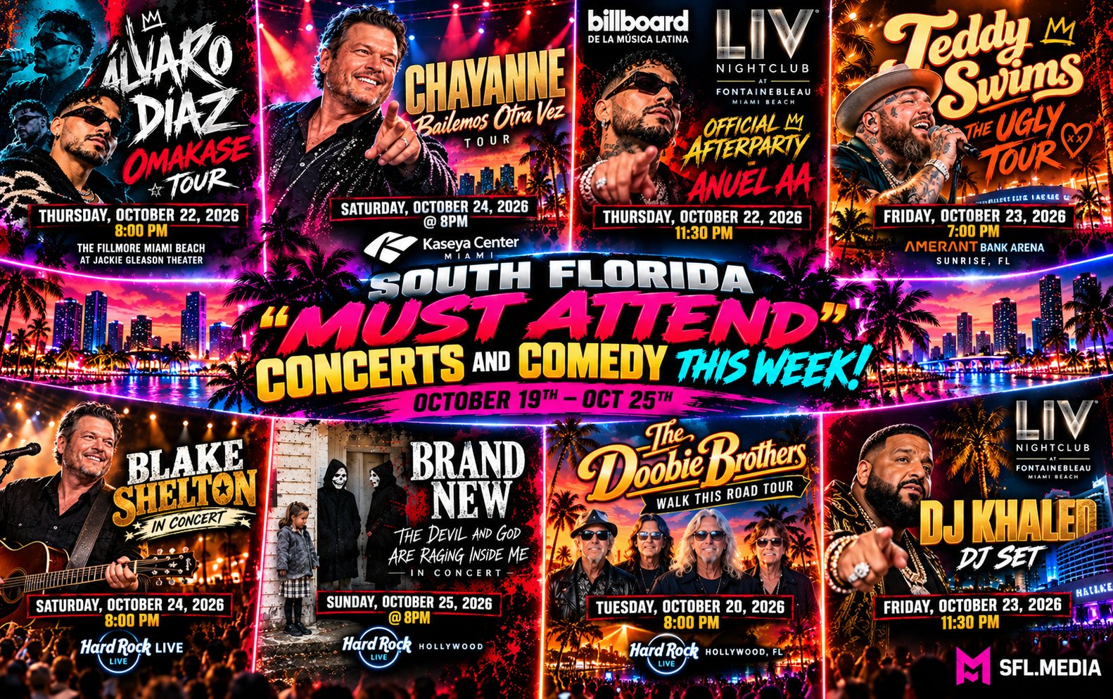 South Florida Must Attend Concerts