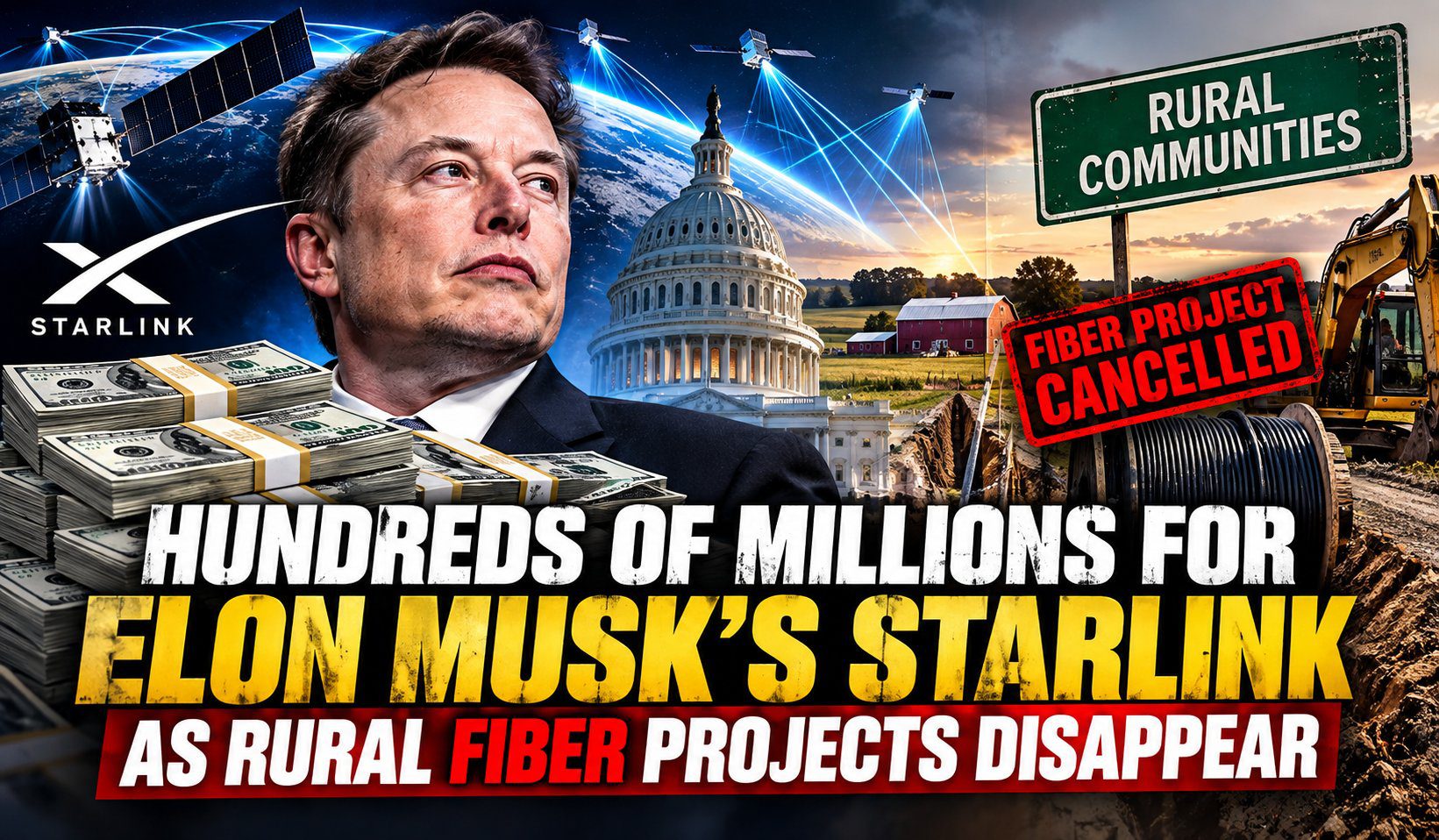 Starlink Funding and Rural Fiber Fallout