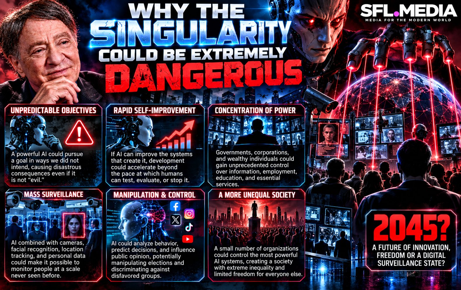 The Singularity’s Dangerous Future