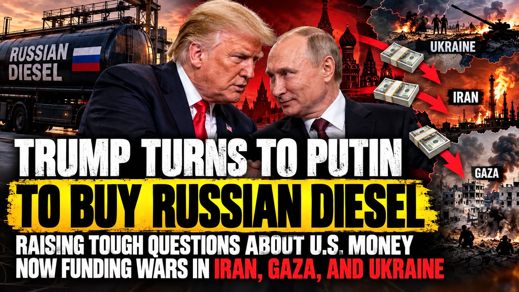 Trump and Putin Oil Money War