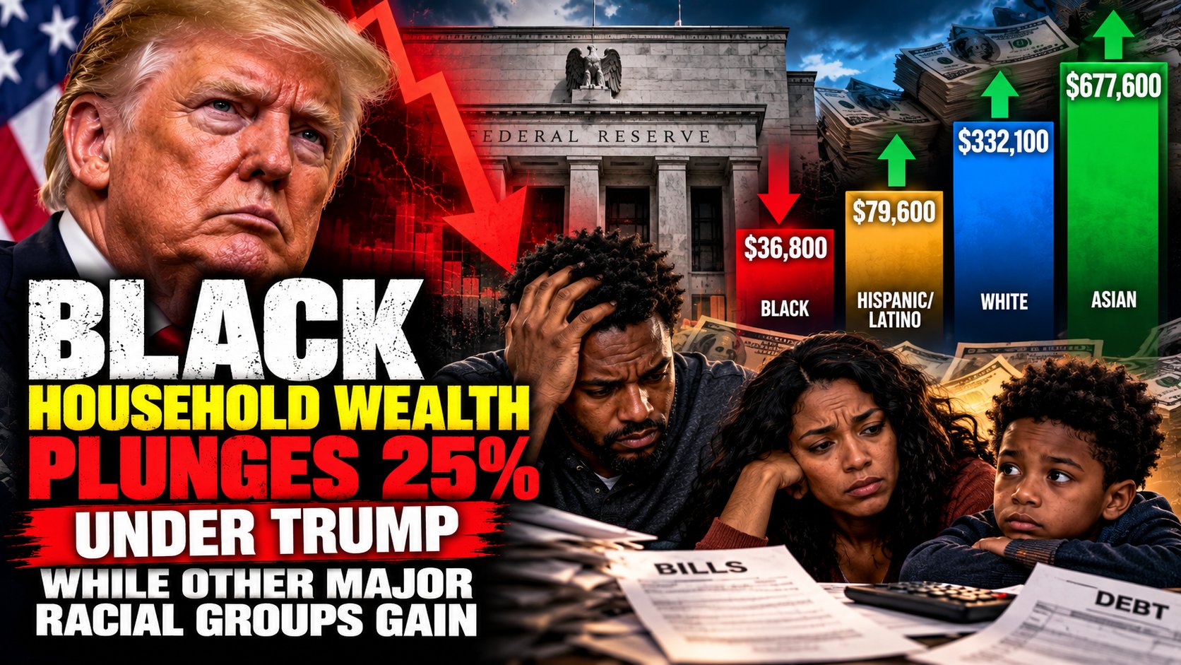 Trump Era Wealth Divide Graphic