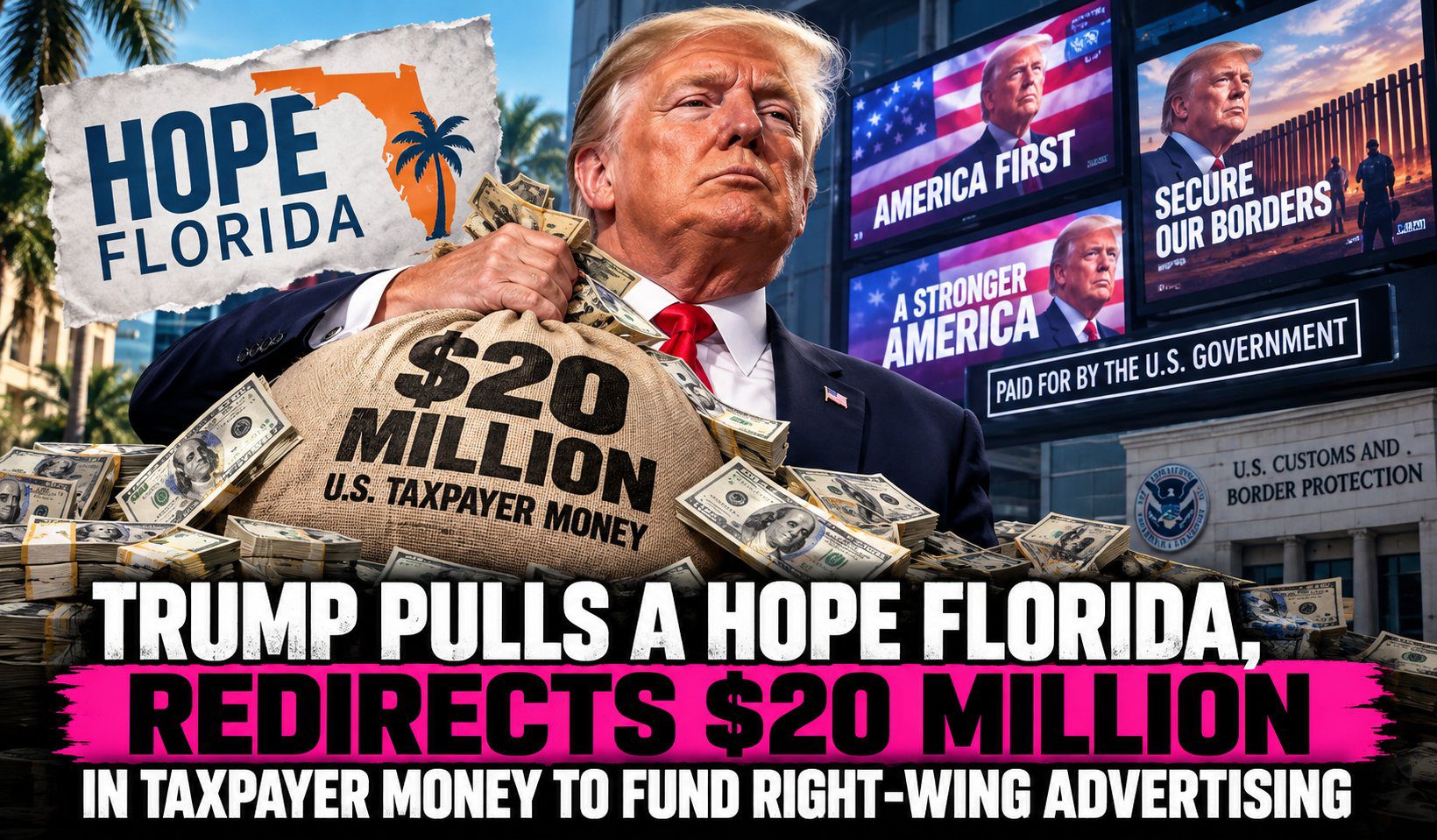 Trump’s $20 Million Florida Money Scandal
