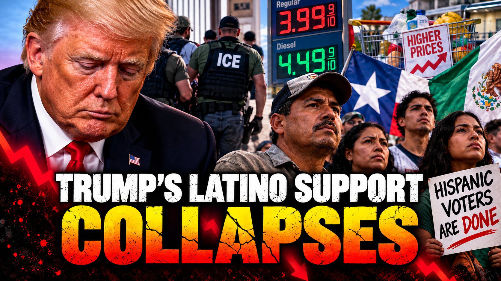 Trump’s Latino Support Collapses(1)