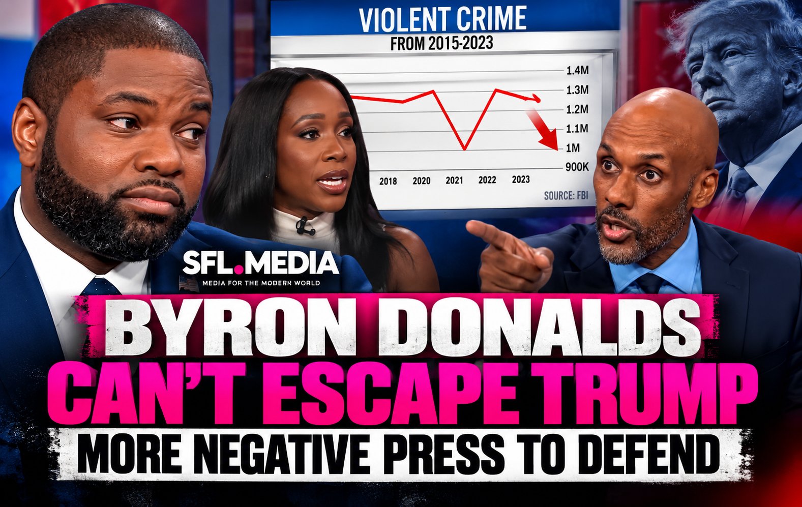 Violent Crime Debate Trump’s Shadow