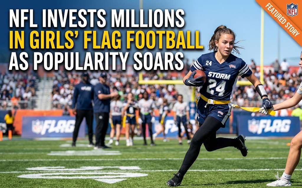 NFL Invests Girls Flag Football