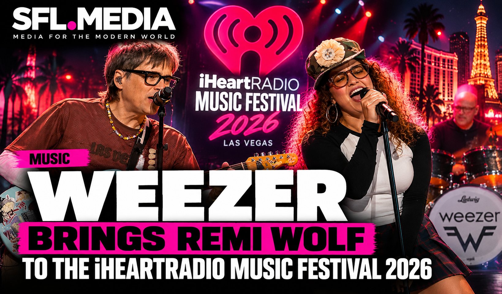 Weezer and Remi Wolf Light Up Vegas