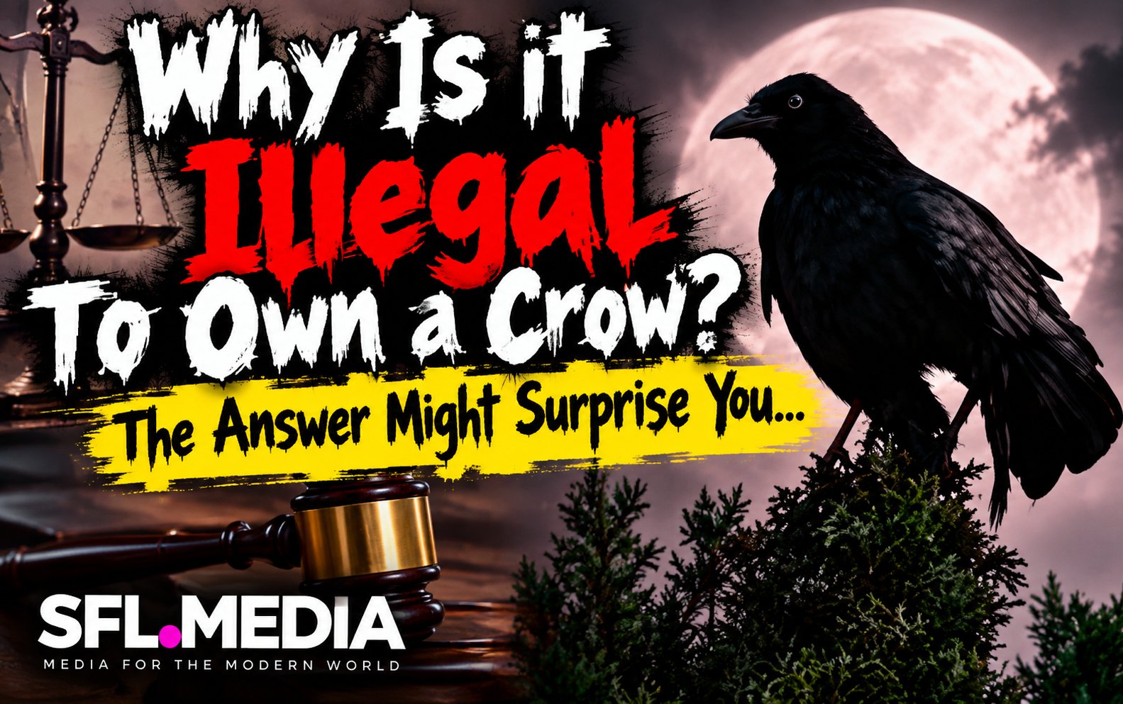 Why Is It Illegal to Own a Crow